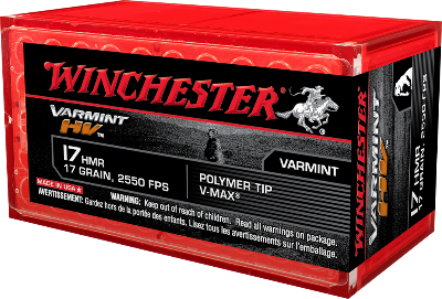 Winchester 17 HMR 17gr V-Max