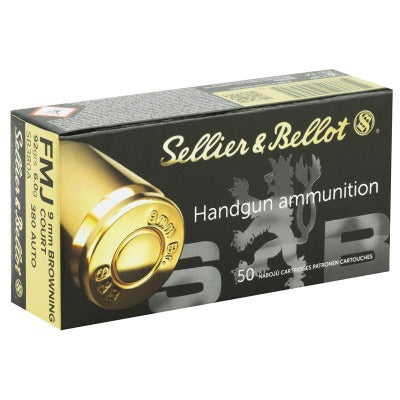 S&B 380 Auto 92gr FMJ - BLUE COLLAR RELOADING