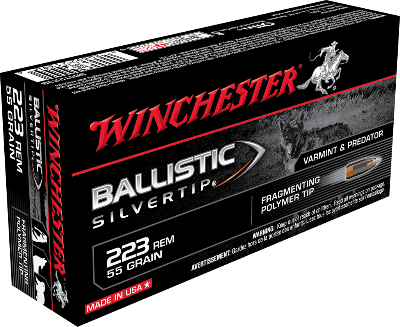 Winchester 223 Rem 55gr Ballistic Silvertip