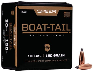 Speer 30cal 150gr Boat-Tail - BLUE COLLAR RELOADING