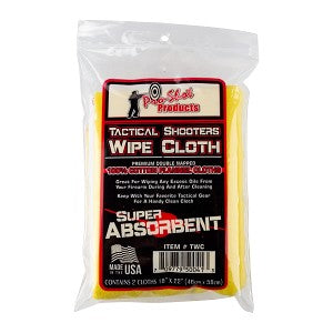 PRO SHOT Tactical Shooters Wipe Cloth- 2 per pack