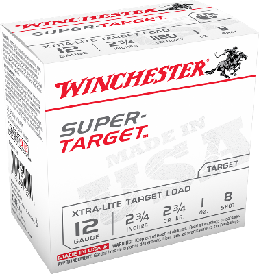 Winchester 12ga 1oz #8 1180fps *TRGTL128