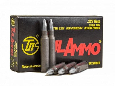 TulAmmo 223 Rem 55gr FMJ