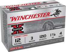 Winchester Super X 12ga 3" 1-7/8oz #4 1210FPS