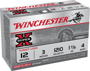 Winchester Super X 12ga 3" 1-7/8oz #4 1210FPS