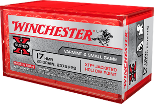 Winchester 17 HMR 20gr JHP