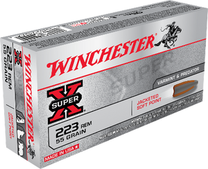 Winchester 223 Rem 55gr JSP