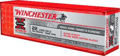Winchester 22LR 40gr Super Speed RNCP