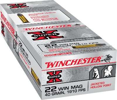 Winchester 22 Mag 40gr JHP