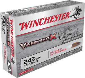 Winchester 243 Win 58gr Polymer Tip Rapid Expansion