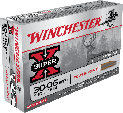 Winchester 30-06 Sprg 180gr Power-Point