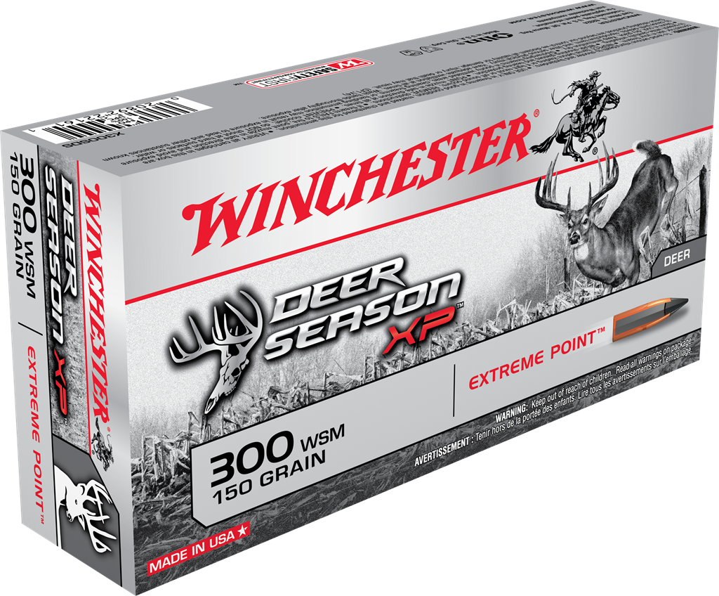 Winchester 300 WSM 150gr Deer Season XP