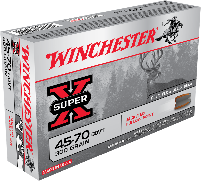 Winchester 45-70 Govt 300gr JHP