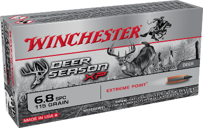 Winchester 6.8 SPC 115gr Extreme Point