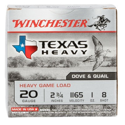Winchester Heavy Game 20ga #8 XU20HT8